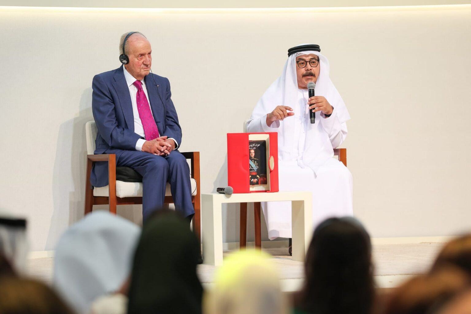 Abu Dhabi International Book Fair launches Arabic edition of ‘Reconciliation’ by former King of Spain Juan Carlos I
