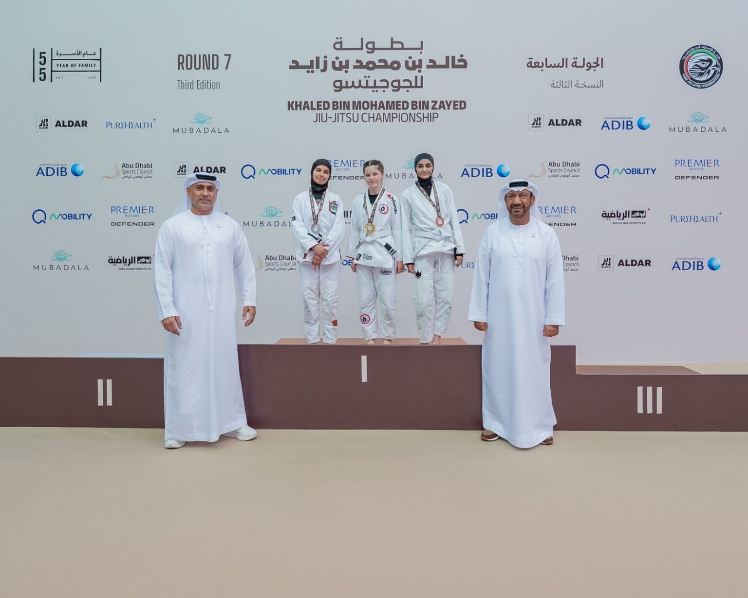 Baniyas tops Round 7 of Khaled bin Mohamed bin Zayed Jiu-Jitsu Championship