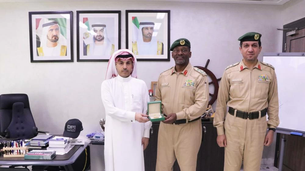 Dubai Police honours Saudi man Abdulrazzaq Al Ruwaili for saving drowning man in Dubai Creek