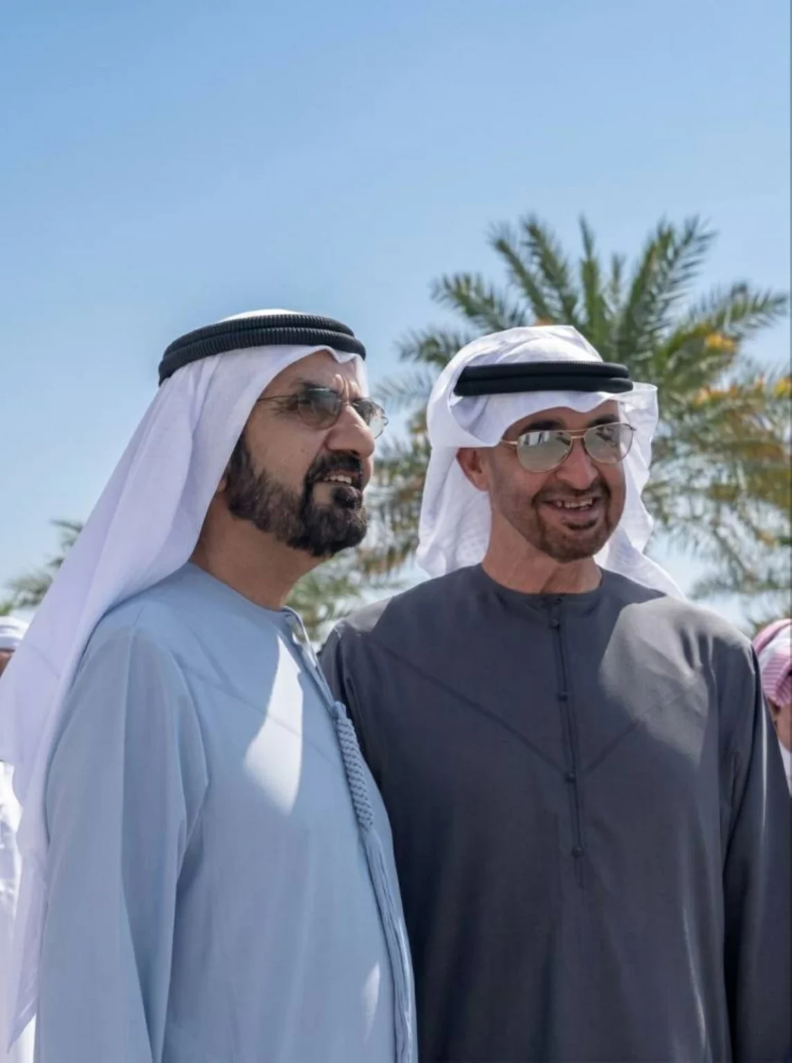 محمد بن راشد في رسالة إلى محمد بن زايد: أنت روح الوطن.. وهنيئاً لنا أنت