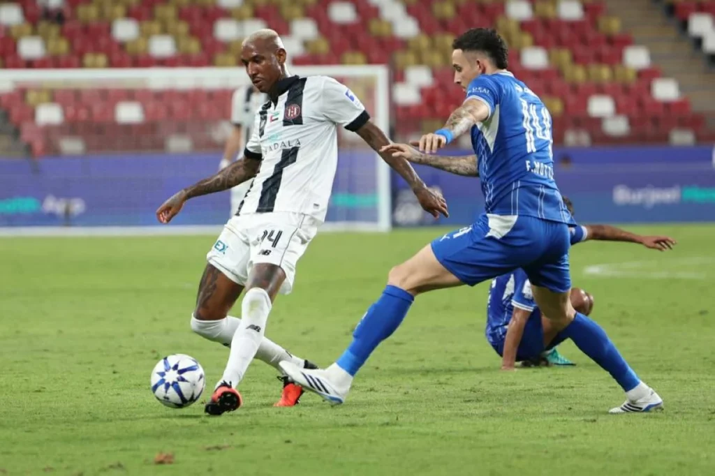 النصر يجرد الجزيرة من أول نقطتين