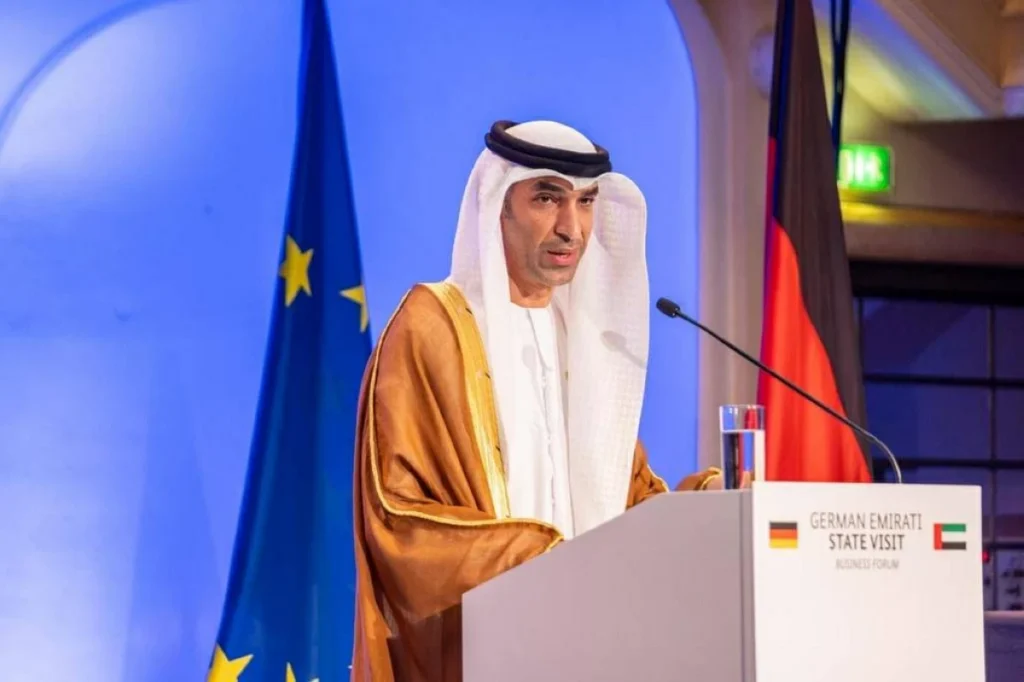 الزيودي: 10 آلاف شركة ألمانية في الإمارات مستفيدة من قوة اقتصادها