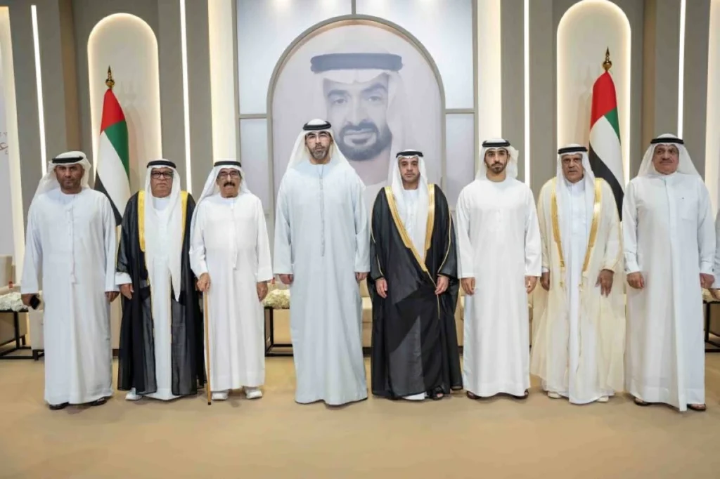 عمار بن حميد وأحمد بن سعود يحضران أفراح عبيد الله