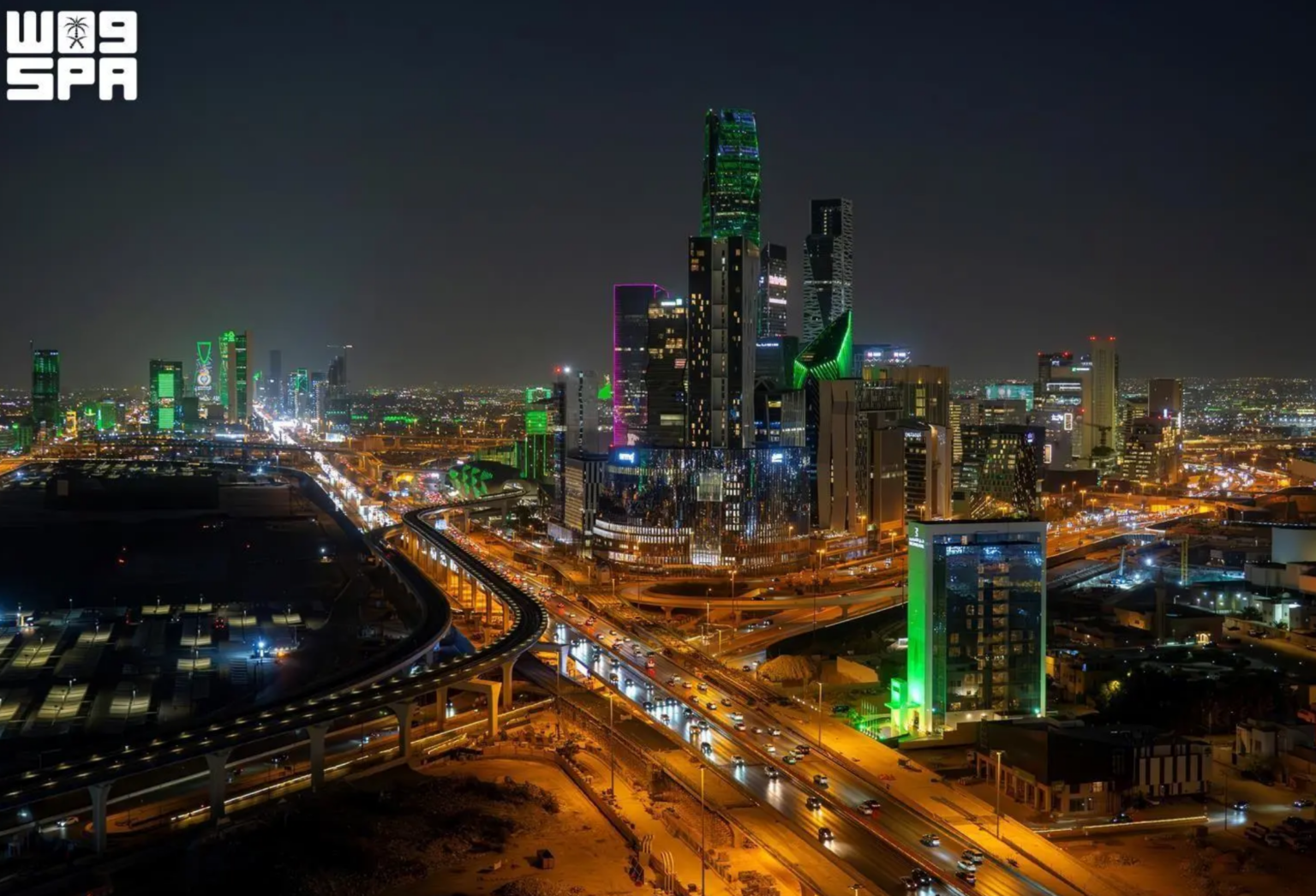 National Day Festivities Transform Riyadh’s Urban Landscape