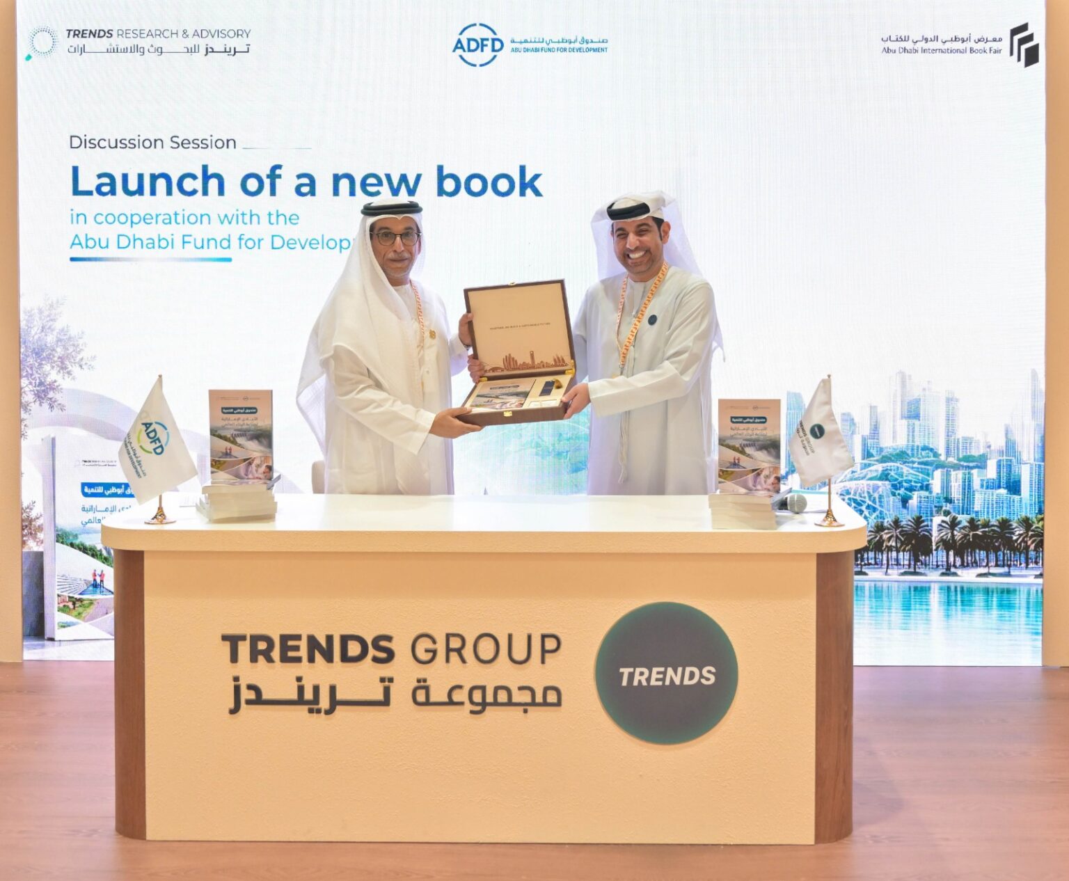 ADFD, TRENDS publish book documenting five decades of UAE contribution to global development