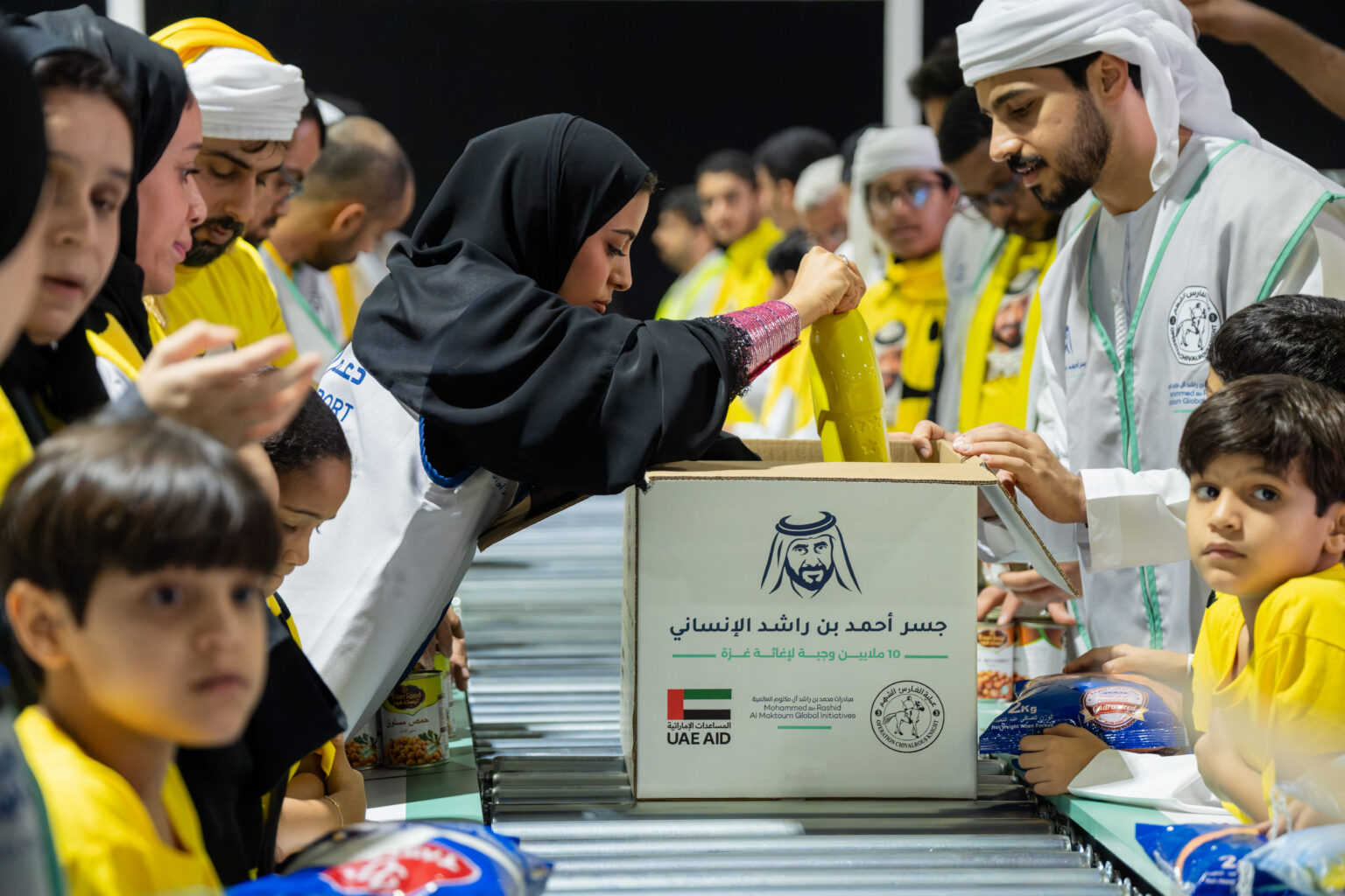 Dubai sports community joins Ahmed bin Rashid Humanitarian Bridge initiative to support people of Gaza