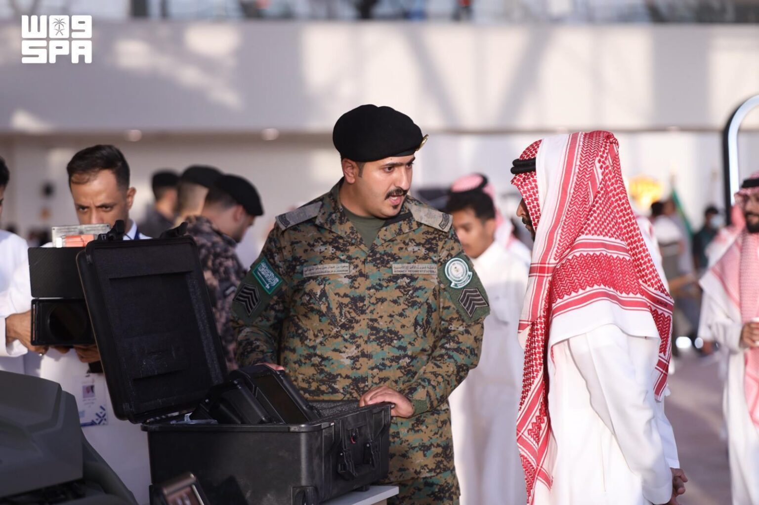 Security Regiments Showcase Backscatter X-Ray Device at International Saudi Falcons and Hunting Exhibition 2026