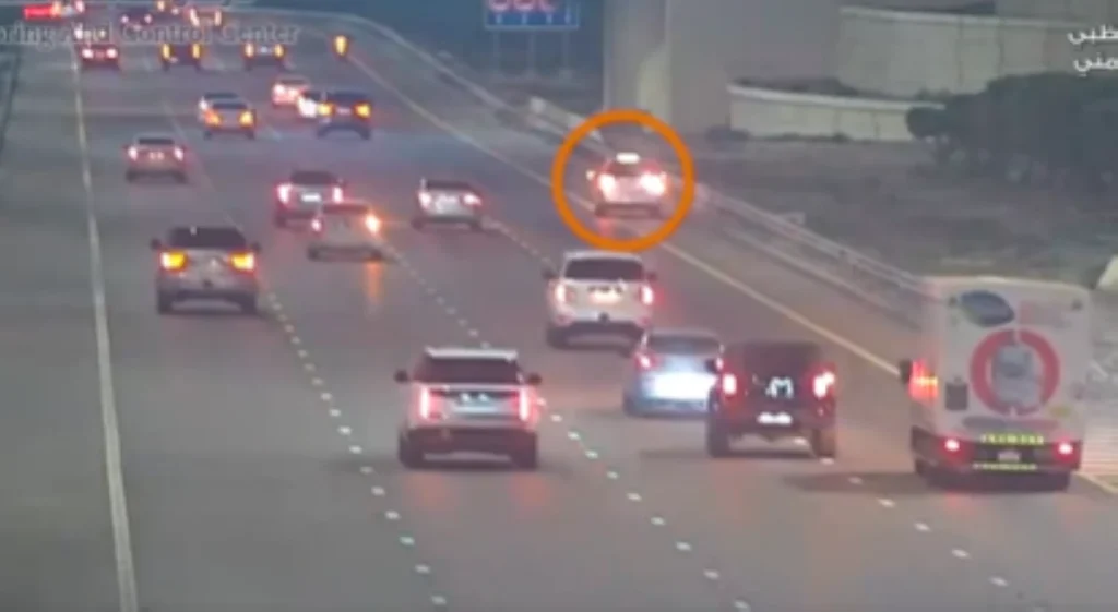 Abu Dhabi Police warn drivers against reversing after missed exits as real crash footage highlights dangers