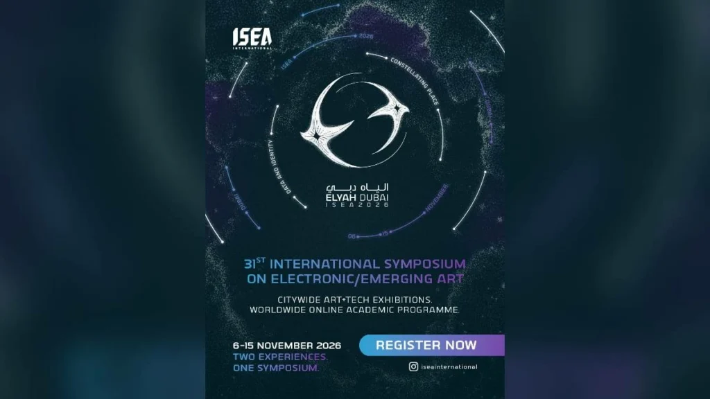Dubai Culture opens registration for ISEA2026 Dubai