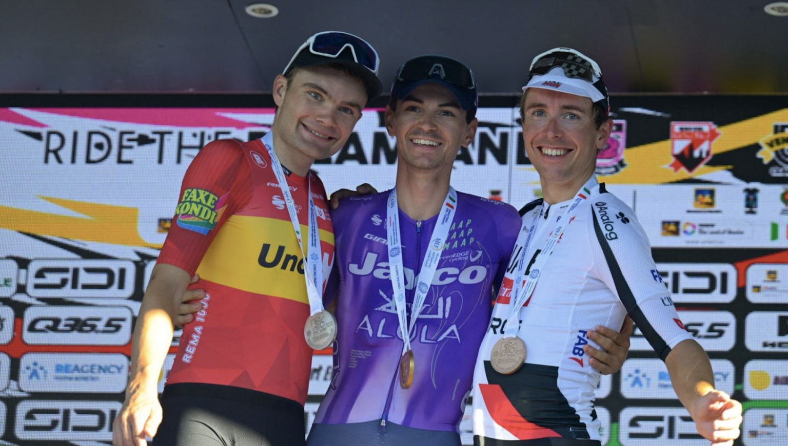 UAE Team Emirates-XRG's Cosnefroy takes podium spot at Giro del Veneto
