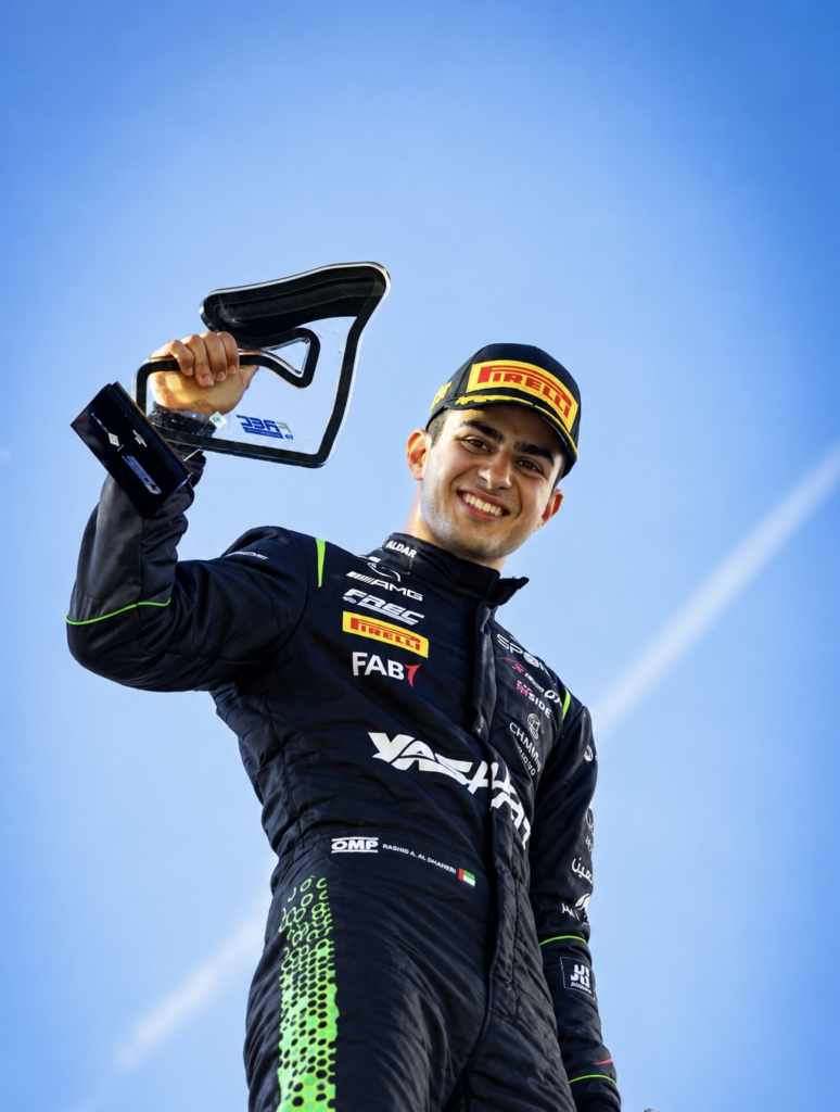 Rashid Al Dhaheri becomes first Emirati driver to compete in FIA Formula 3