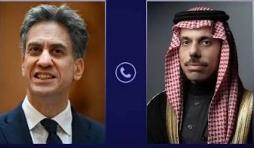 FMs of UK, Bahrain call Prince Faisal to reaffirm solidarity with Saudi Arabia