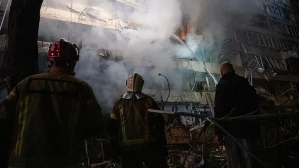 Three killed, 35 injured as Russia and Ukraine exchange massive drone and missile strikes