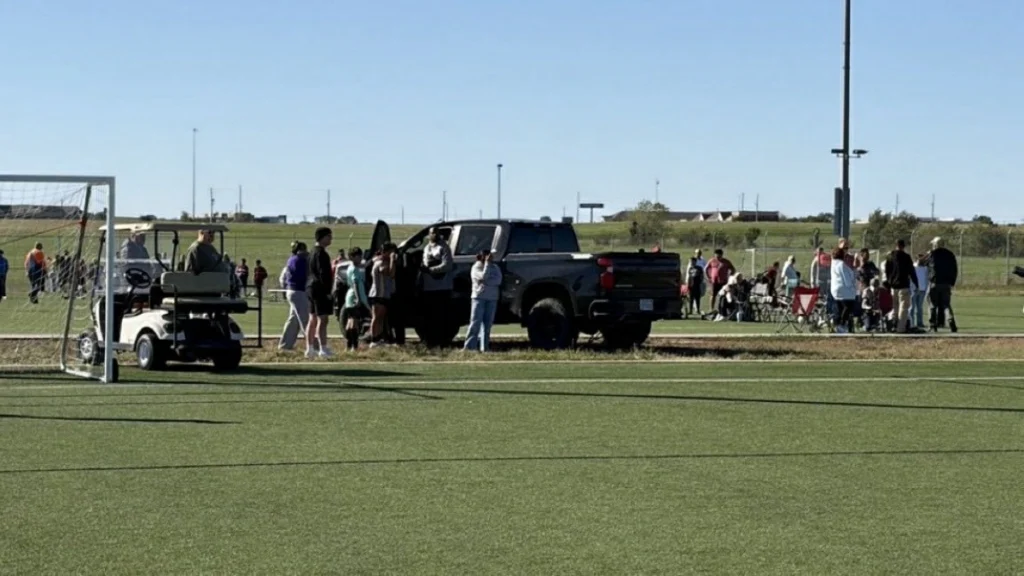 Two killed, including child, as pickup truck drives through youth football game in Kansas