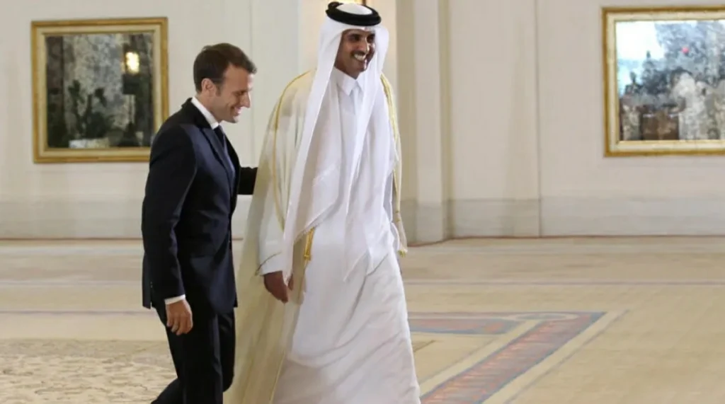 Macron begins state visit to Qatar as part of wider Gulf tour