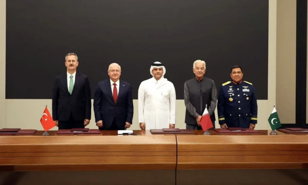 Qatar, Indonesia, Pakistan, Turkiye sign defense cooperation pact