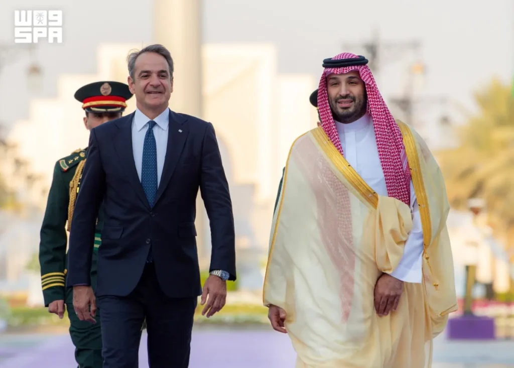 Saudi Crown Prince, Greek PM reaffirm strengthening regional security