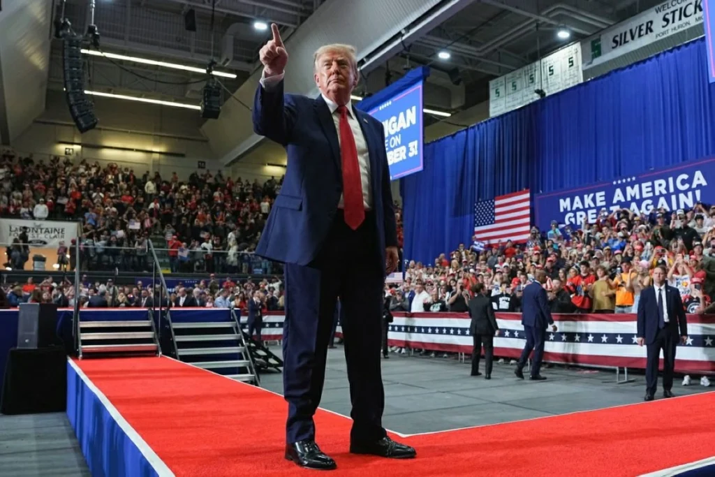 Trump seeks to stir Michigan voters against El-Sayed by invoking 9/11