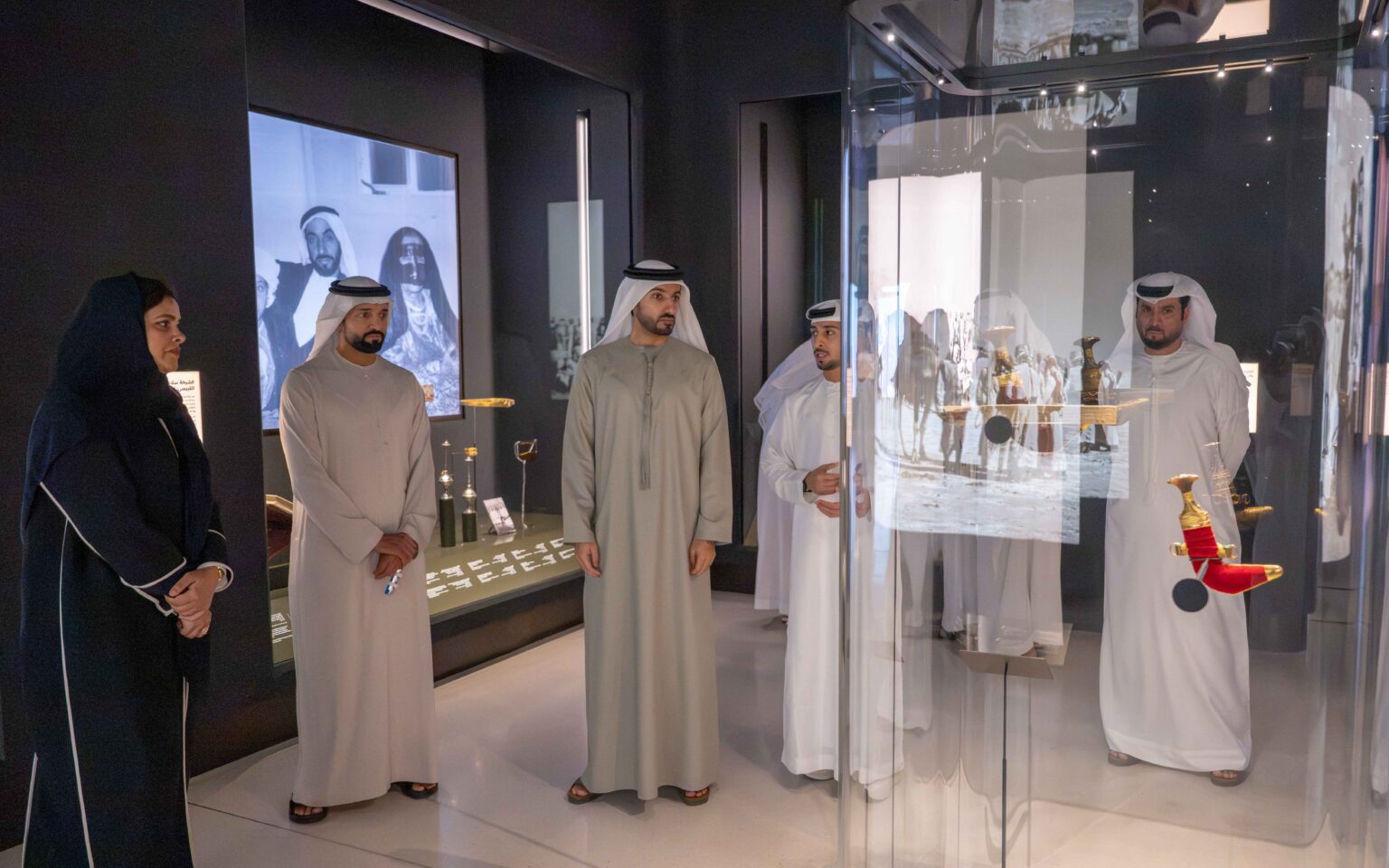 Rashid bin Humaid visits Zayed National Museum, highlights its role in promoting national identity