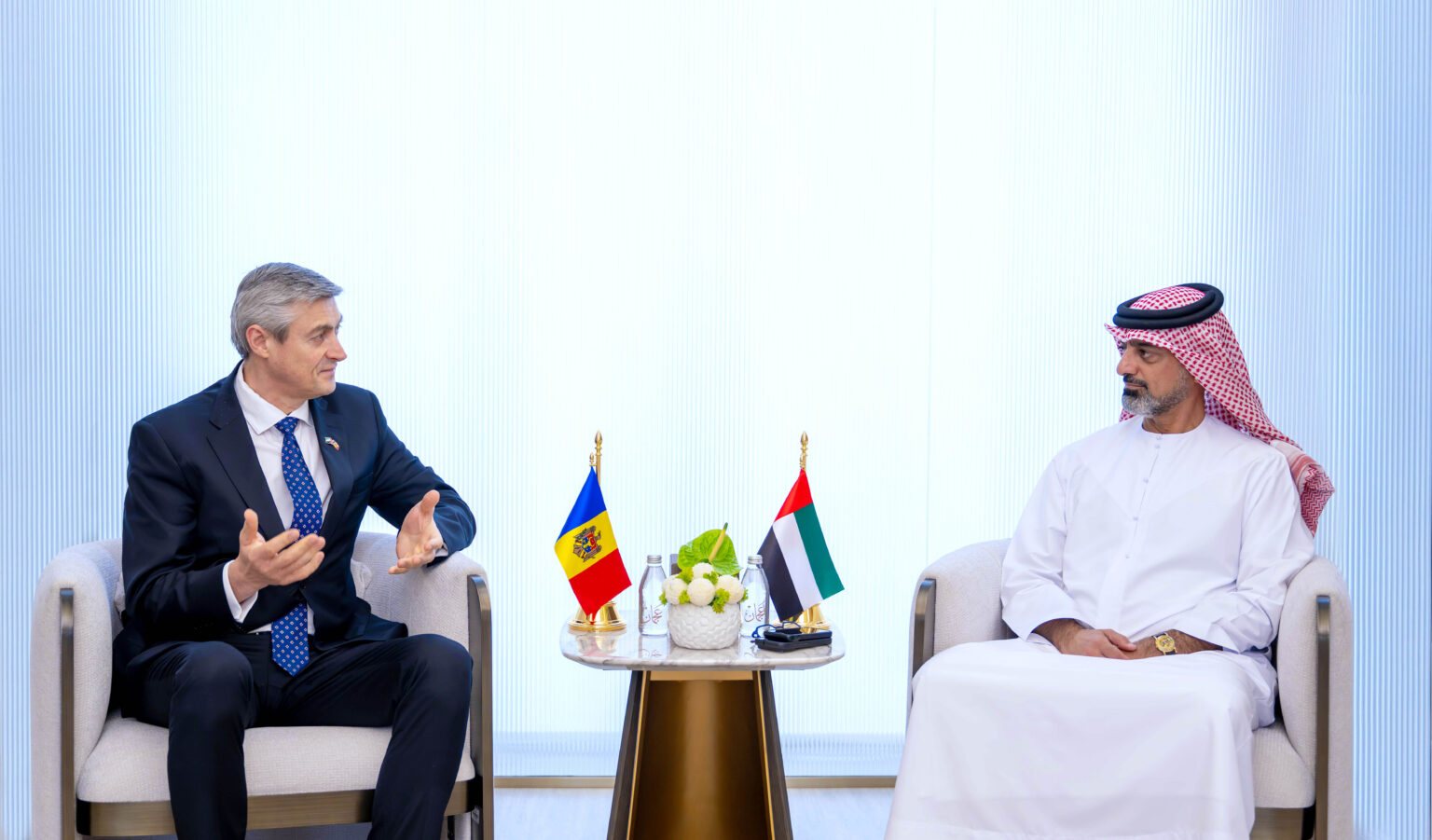 Ajman Crown Prince receives Moldovan Ambassador