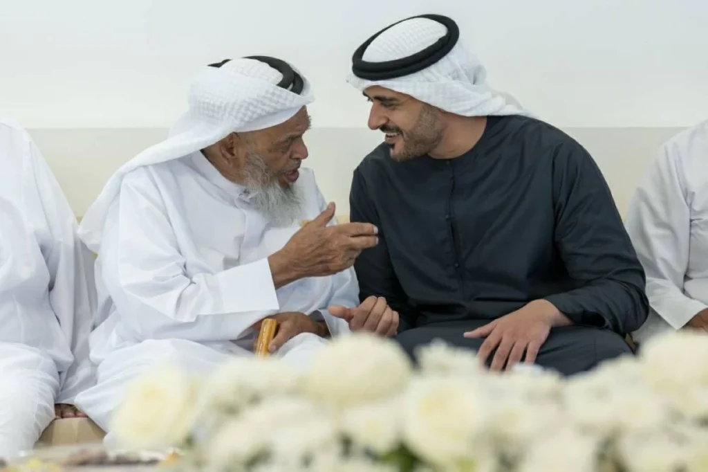 زايد بن محمد يحضر زفاف أنجال صالح المنهالي