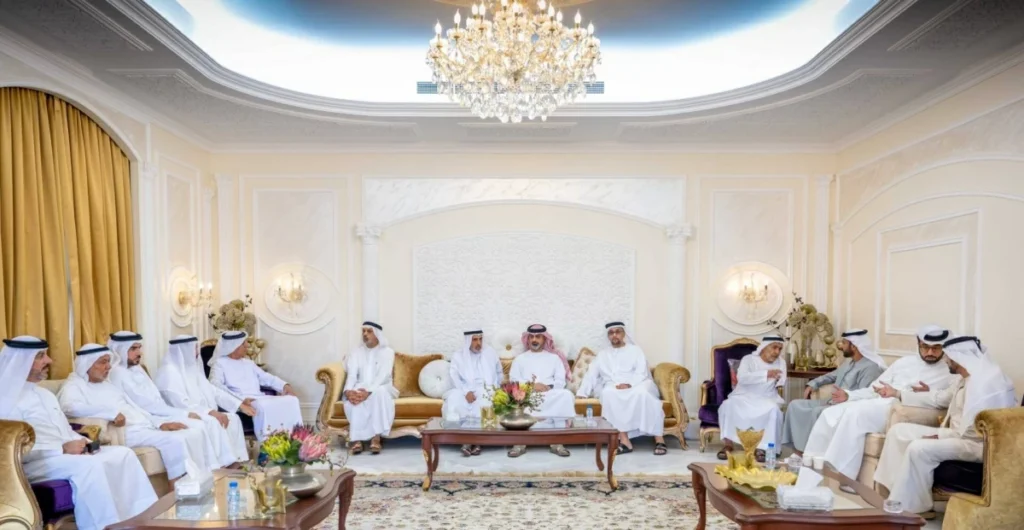 عمار بن حميد يعزّي في وفاة فاطمة حمد عبدالله