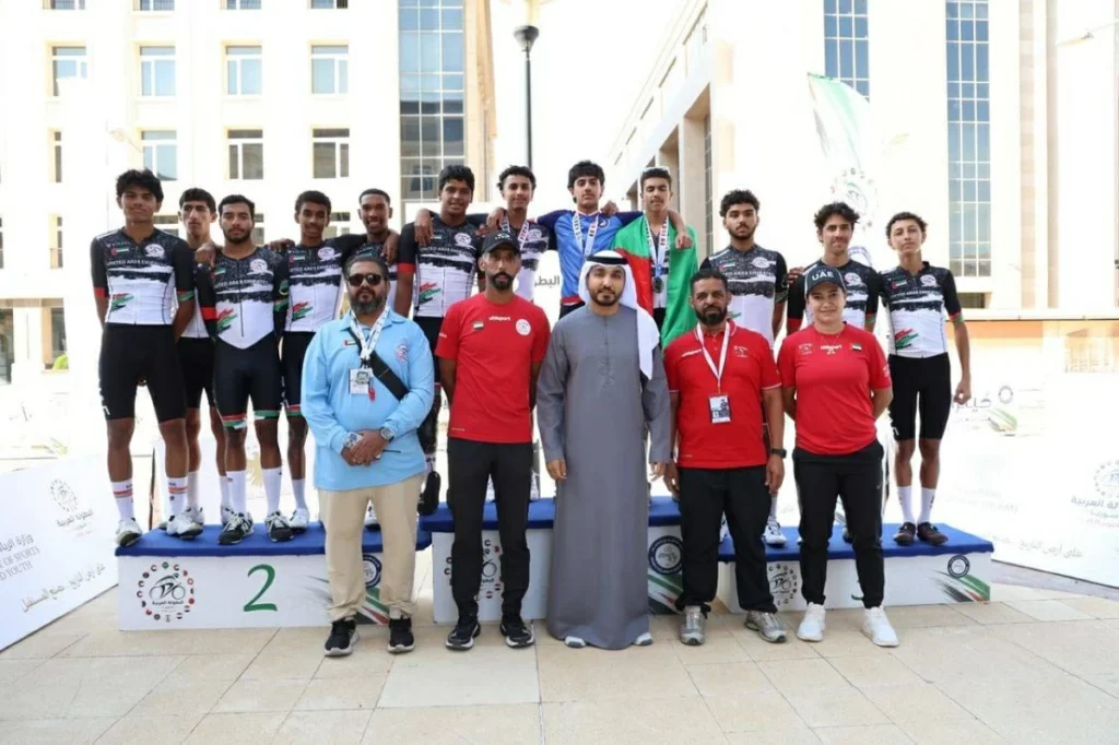 دراجو الإمارات يتألقون في البطولة العربية