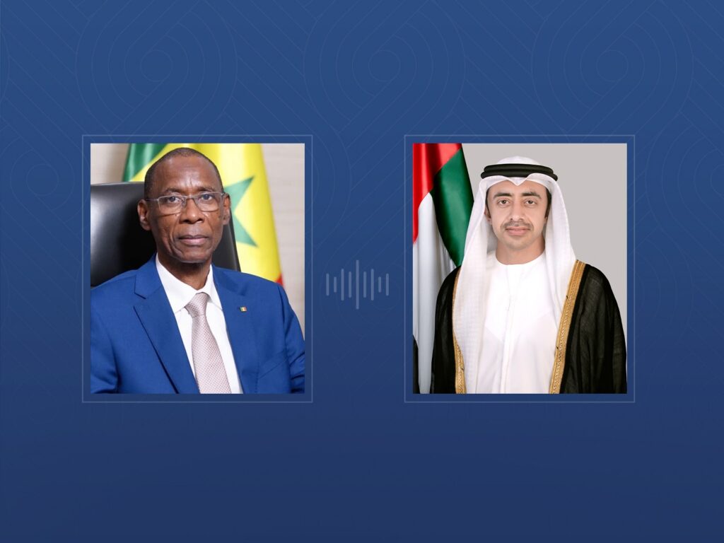 Abdullah bin Zayed, Senegalese FM discuss bilateral ties, regional, international issues over phone