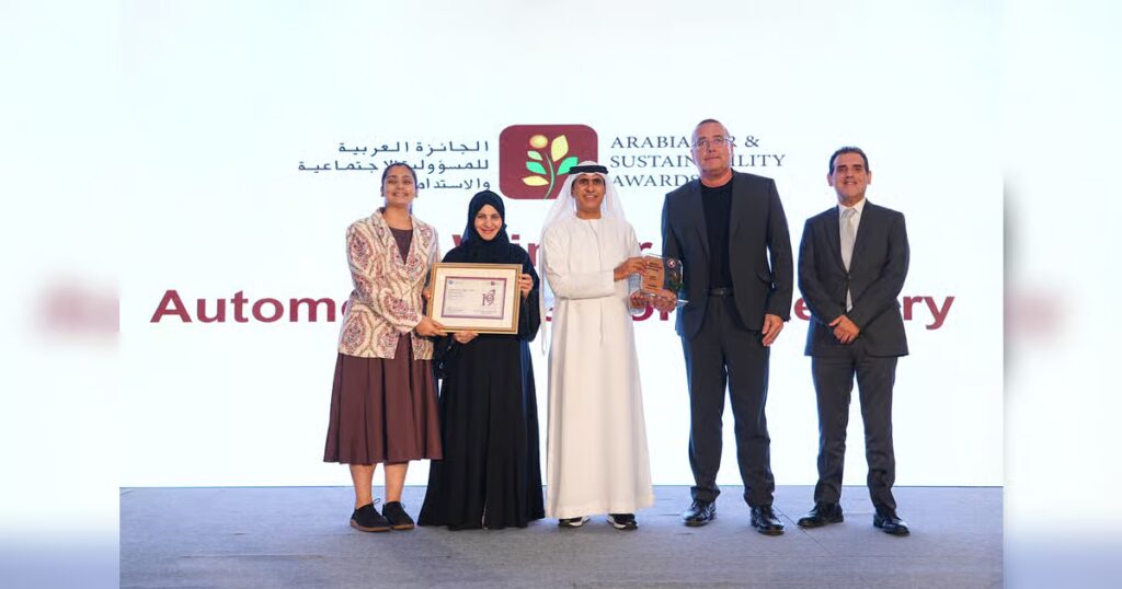 Galadari Brothers Motors Division wins Arabia CSR & Sustainability Award for second consecutive year