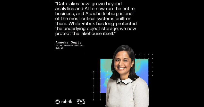 Rubrik launches lakehouse protection with Apache Iceberg data on AWS