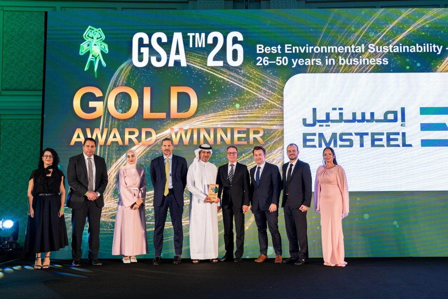 EMSTEEL Group wins five awards at Gulf Sustainability Awards 2026