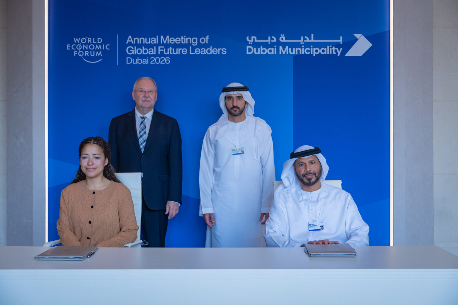Hamdan bin Mohammed witnesses signing of MoU to launch the Global Innovation Challenge, Agentic AI Award