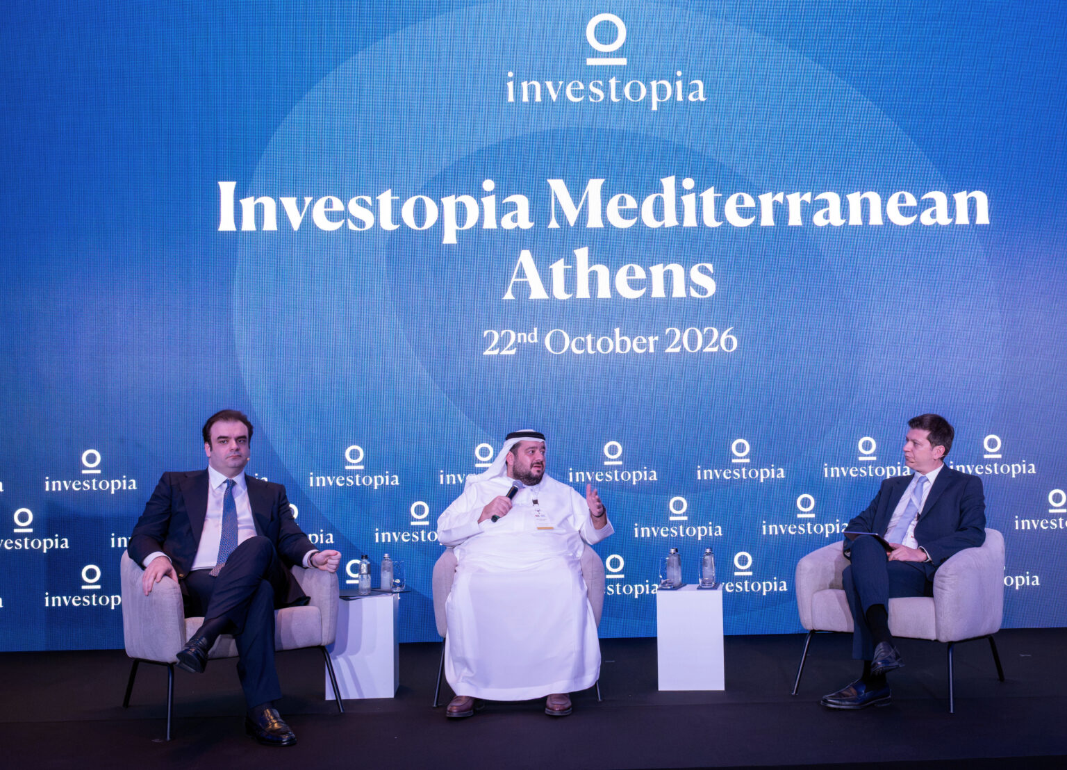 "إنفستوبيا المتوسط" تنطلق في أثينا لبناء جسور جديدة تعزز فرص الاستثمار والتعاون الاقتصادي بين الإمارات واليونان