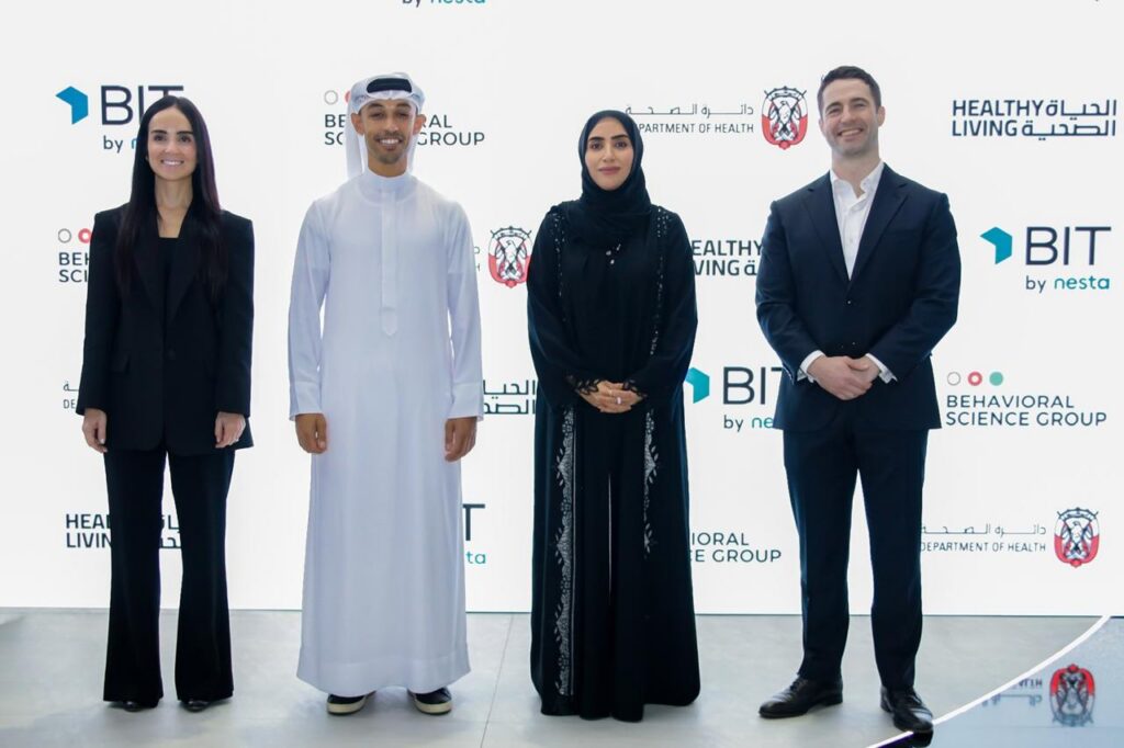 Healthy Living, Behavioral Science Group and BIT by Nesta announce collaboration to make healthier choices easier in Abu Dhabi