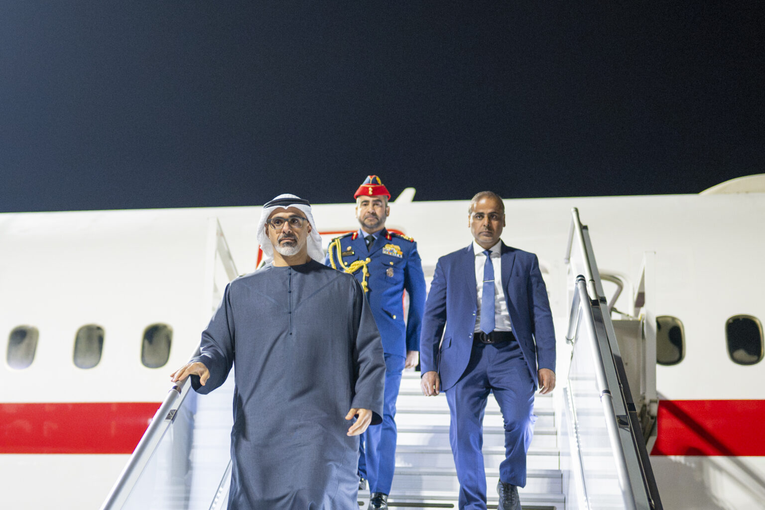 Crown Prince of Abu Dhabi arrives in Athens on official visit to Greece